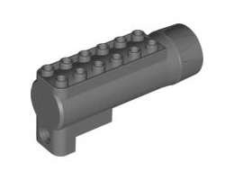 Air Blast Receiver (Racers): {тъмно каменно сив}