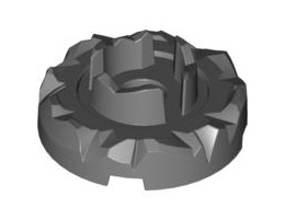 Ключов камък 4X4 с Ø4.85 отвор: {тъмно каменно сив}