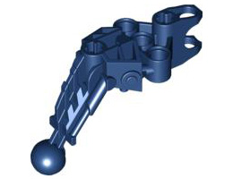 Bionicle Arm / Leg Upper Section (Solek): {земно син}