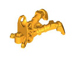 Bionicle Foot Claw with Ball Socket: {огнено жълто-оранжев}