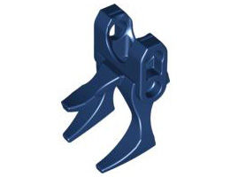 Large Figure Claw with Ball Joint Socket: {земно син}