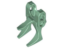 Large Figure Claw with Ball Joint Socket: {пясъчно зелен}