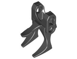 Large Figure Claw with Ball Joint Socket: {черен}