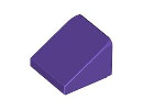 Покривна плочка 1X1x2/3 : {светло виолетов}