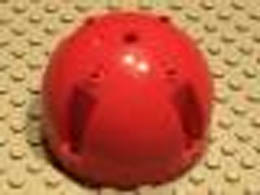Brick, Round 7 x 7 x 4 Dome Top: {ярко червен}