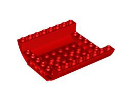 Ниско дъно 8X8X2 Ø4.85: {ярко червен}
