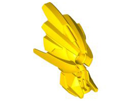 Hero Factory Mask (Meltdown): {ярко жълт}