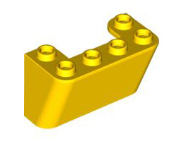 Предно стъкло инверсно 2X4X2: {ярко жълт}