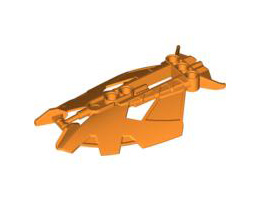 Bionicle Panel / Shield (Axalara T9): {ярко оранжев}