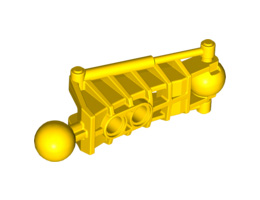 Bionicle Toa Metru Leg Lower Section: {ярко жълт}