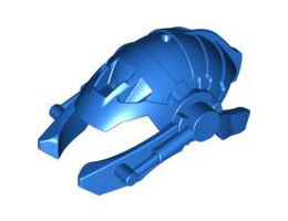 Bionicle Mask Cendox V1 / Kaxium V3 Flip Mask: {ярко син}