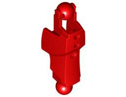 Large Figure Arm / Leg Section with 2 Ball Joints (Ben 10) : {ярко червен}