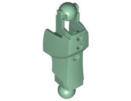Large Figure Arm / Leg Section with 2 Ball Joints (Ben 10) : {пясъчно зелен}