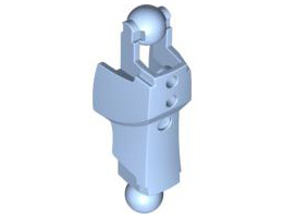 Large Figure Arm / Leg Section with 2 Ball Joints (Ben 10) : {светло кралско син}
