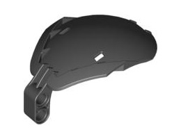 Bionicle Bohrok Windscreen 4 x 5 x 7: {черен}