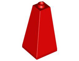 Покривна плочка ъглова 2X2X3/73° : {ярко червен}