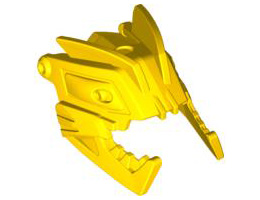 Hero Factory Mask, Insect (Scorpio / Waspix): {ярко жълт}