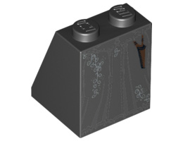 Покривна плочка 2X2x2/65 градуса No.: {черен}