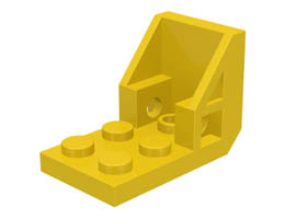 Седалка 2X3x2: {ярко жълт}