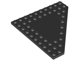 Ъглова плочка 10X10: {черен}