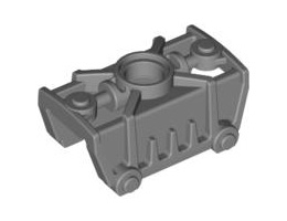 Черупка 2X3X1.5 с отвор Ø4.85 : {сребърно метален}