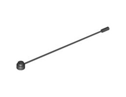 String with End Stud and Bar 1L, 13L Overall: {черен}