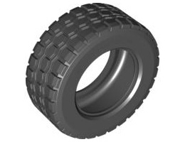 Tire 94.3 x 38 R: {черен}