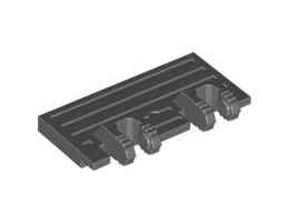 Стена на каросерия 2X4 със свръзки : {тъмно каменно сив}