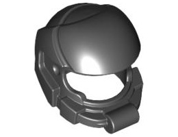 Minifigure, Headgear Helmet Space: {черен}