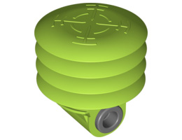 Air Blast Launcher Air Pump (Racers): {ярко жълто-зелен}