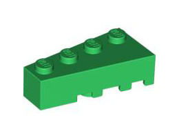 Wedge 4 x 2 Left : {тъмно зелен}