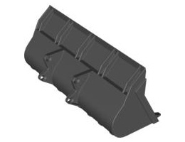 Technic, Digger Bucket 10 x 18 : {черен}