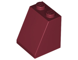 Покривна плочка 2X2x2/65 градуса: {нов тъмно червен}