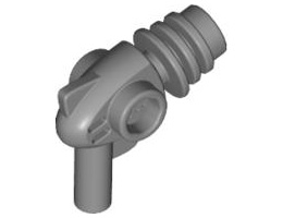 Minifigure, Weapon Space Ray Gun: {сребърно метален}
