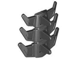 Черупка/гръбнак 4X4 с Ø3.2 вал: {черен}