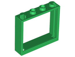 Рамка 1X4X3: {тъмно зелен}