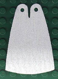Minifigure, Bridal Train, Cloth: {бял}