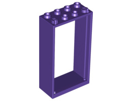 Рамка за врата 2x4x6: {светло виолетов}