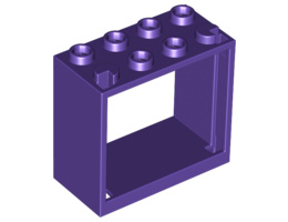 Рамка 2X4X3: {светло виолетов}