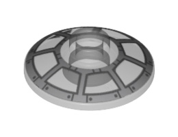 Dish 2 x 2 Inverted (Radar) with Radial Cockpit Window Pattern: {прозрачен}