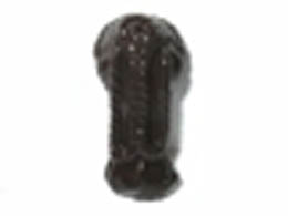 Minifigure, Hair Female Long Top Braided: {тъмно кафяв}