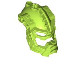 Hero Factory Mask (Black Phantom / Speeda Demon / Voltix): {ярко жълто-зелен}