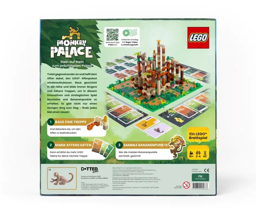 Настолна игра Monkey Palace – ПРИСПОСОБЛЕНИЯ