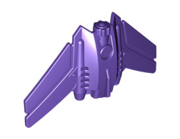 Hero Factory Shoulder Armor with Wings: {светло виолетов}