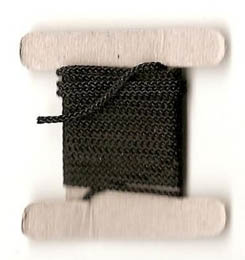 String, Cord Medium Thickness 100cm : {черен}