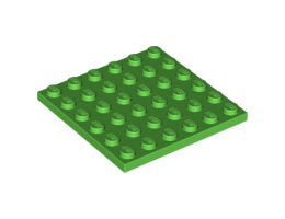 Плочка 6X6: {ярко зелен}