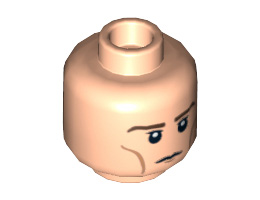 Мини глава No. 992: {светло нуга}