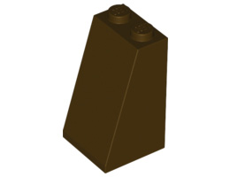 Покривна плочка 2X2x3/ 73 град. : {тъмно кафяв}
