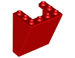 Инверсно стъкло 3X4X4: {ярко червен}