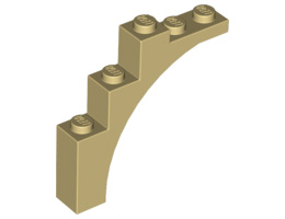 Тухличка с дъга 1X5X4: {тухлено жълт}